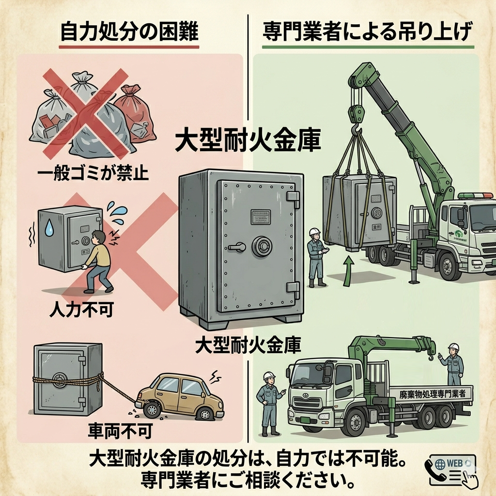 耐火金庫の処分